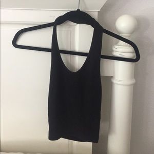 Topshop Halter Crop Top