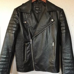 FOREVER 21 Men's XS Moto Jacket