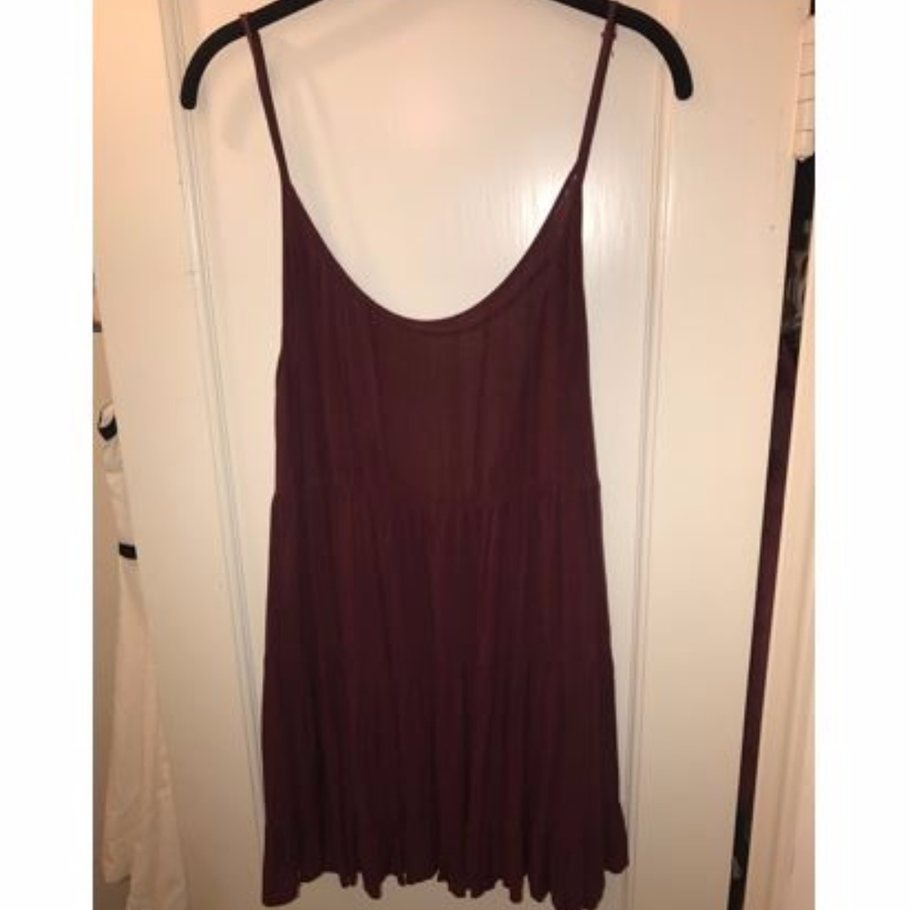 Maroon Dress