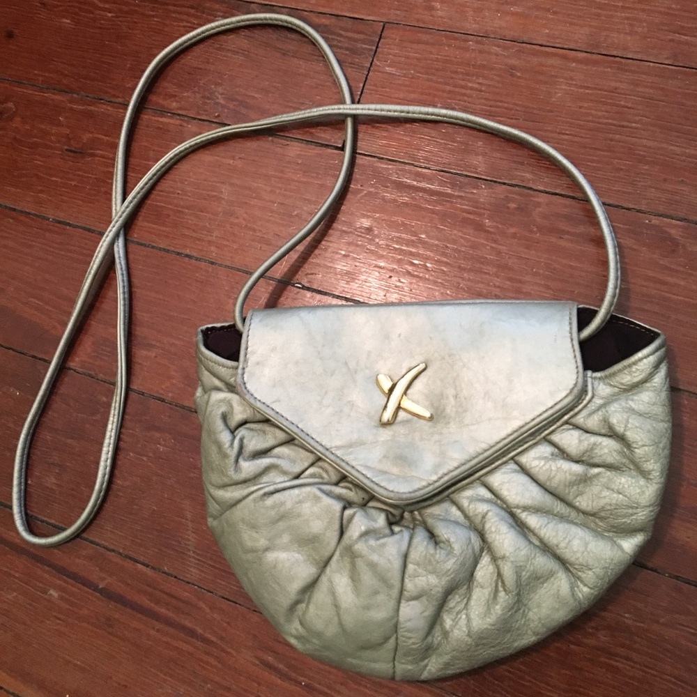 Vintage silver handbag