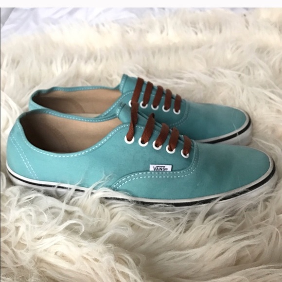 Men's Blue Vans Size 12 - Picture 2 of 5