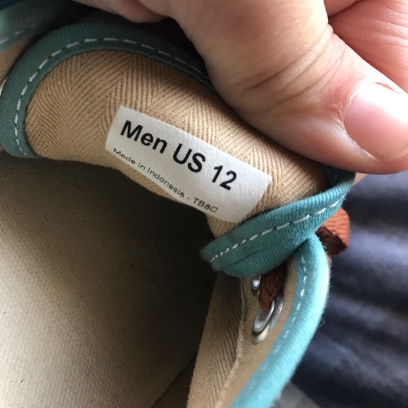 Men's Blue Vans Size 12 - Picture 5 of 5