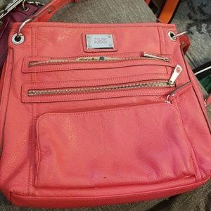 Tyler Rodan Coral Leather Purse