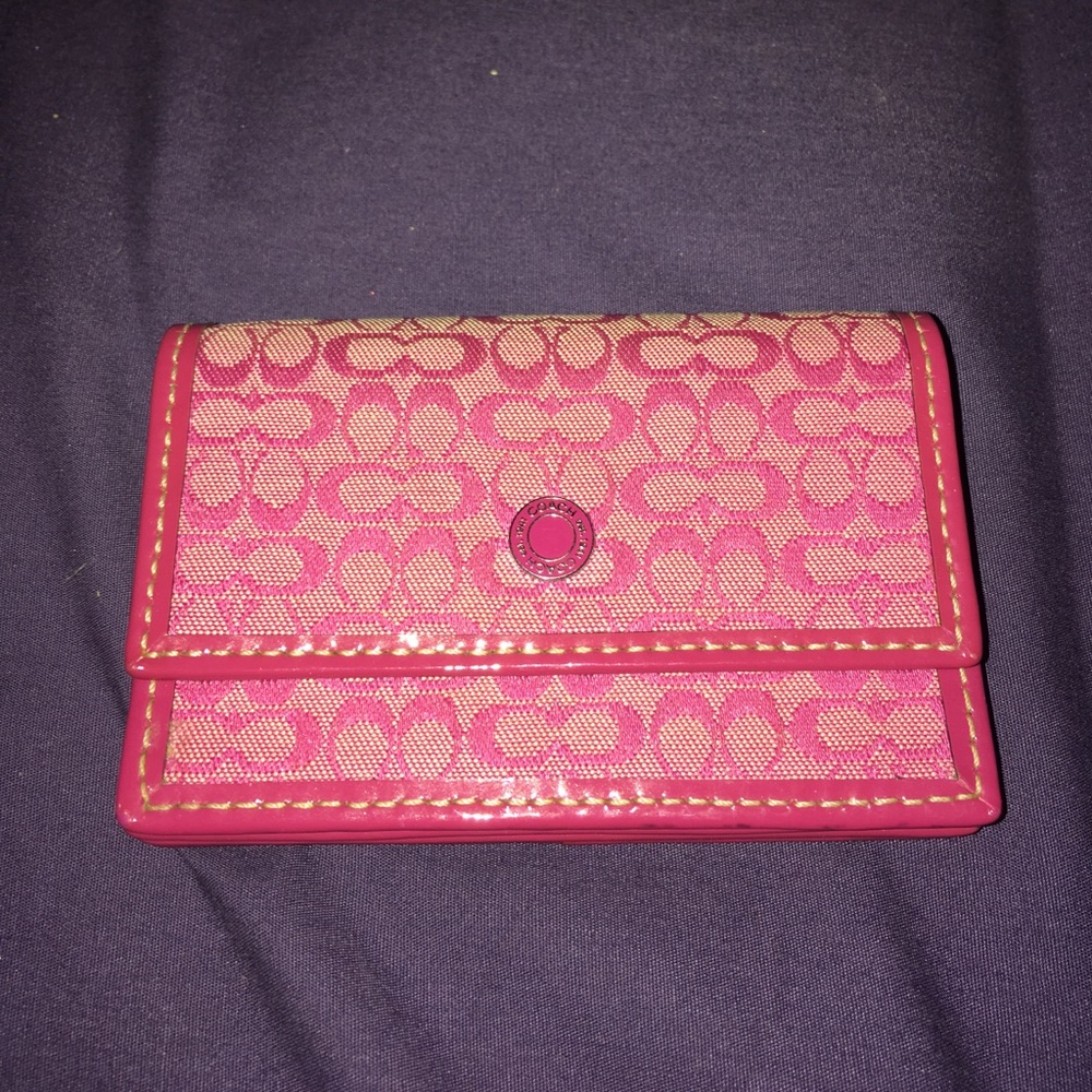 Coach Adorable Pink Wallet