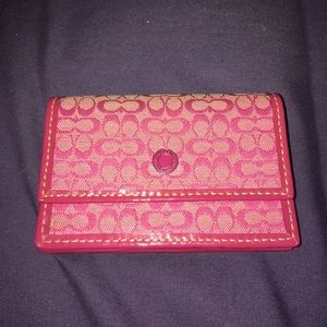Coach Adorable Pink Wallet