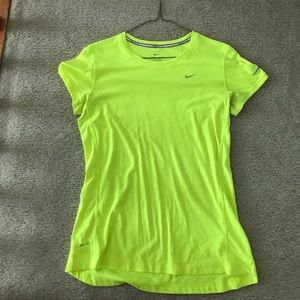 Neon yellows dry-fit  Nike t-shirt