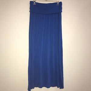 Blue Maxi Skirt