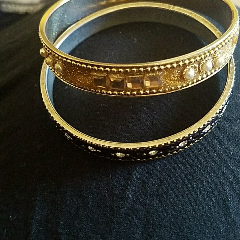 Black & Gold bangles