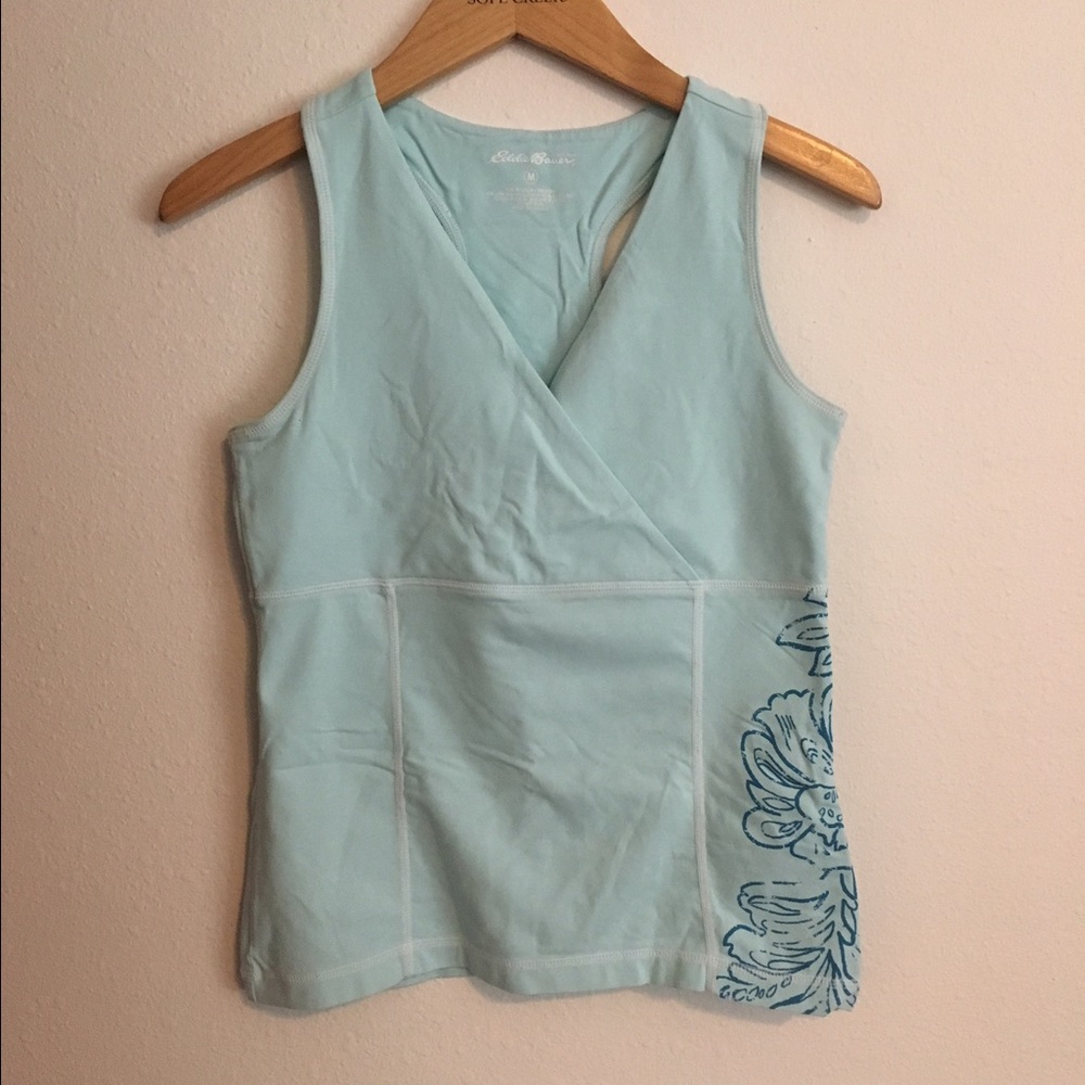 Eddie Bauer tank top stretch active wear