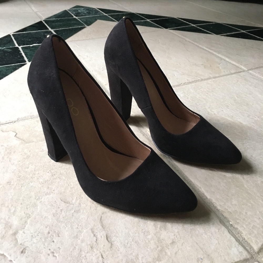 Aldo Butimba Black Heels