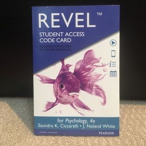 Revel Student Access Code Card- Psych 4th edition