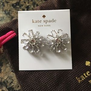 Kate spade crystal gardens large stud earring