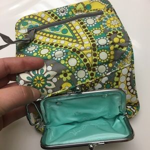 Vera Bradley wallet keychain