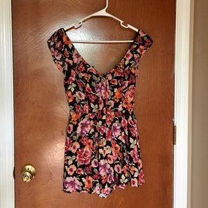Floral Romper - Urban Outfitters