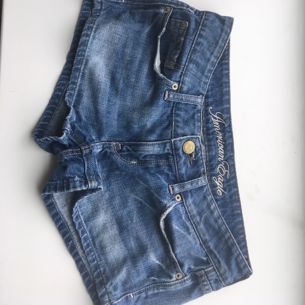 Denim shorts