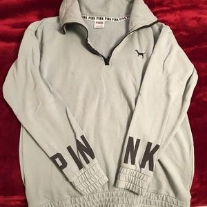 Pink Victoria's Secret sweatshirt (mint)