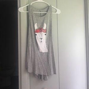 Llama Graphic Tank