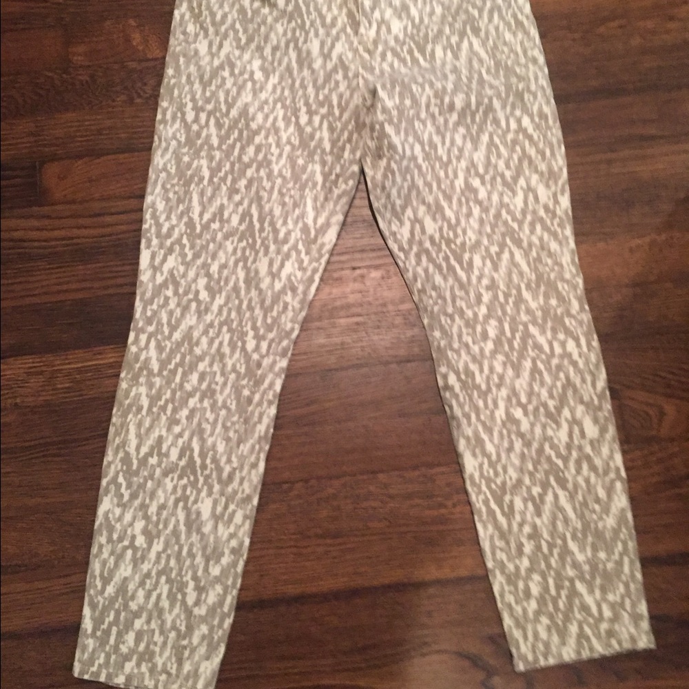 Lucky Brand Snake Print Skinny Jean