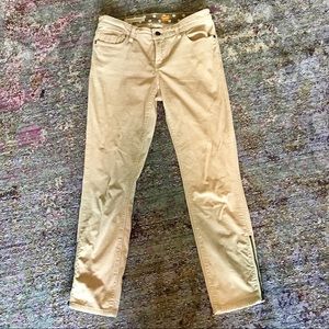 Anthropologie Pilcro Beige Corduroy Pants