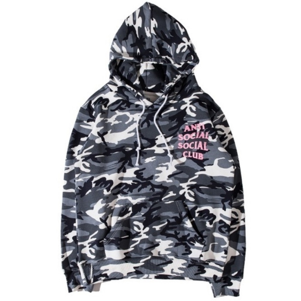Anti  Social Social Club Camo Sweatshirt