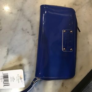 Kate spade patent leather wallet