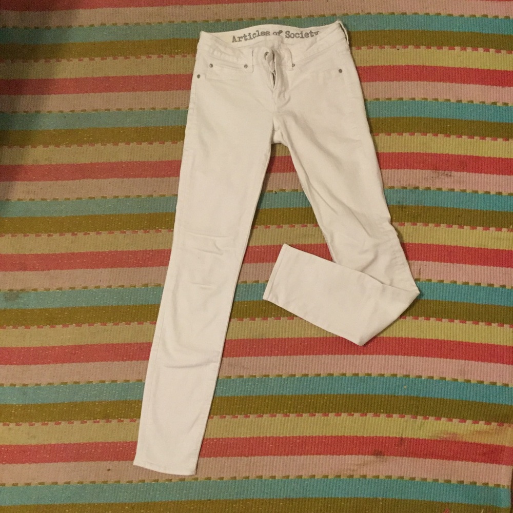 White jeans