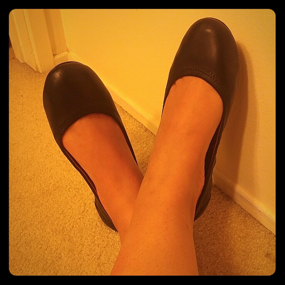 Lucky Brand Black Flats