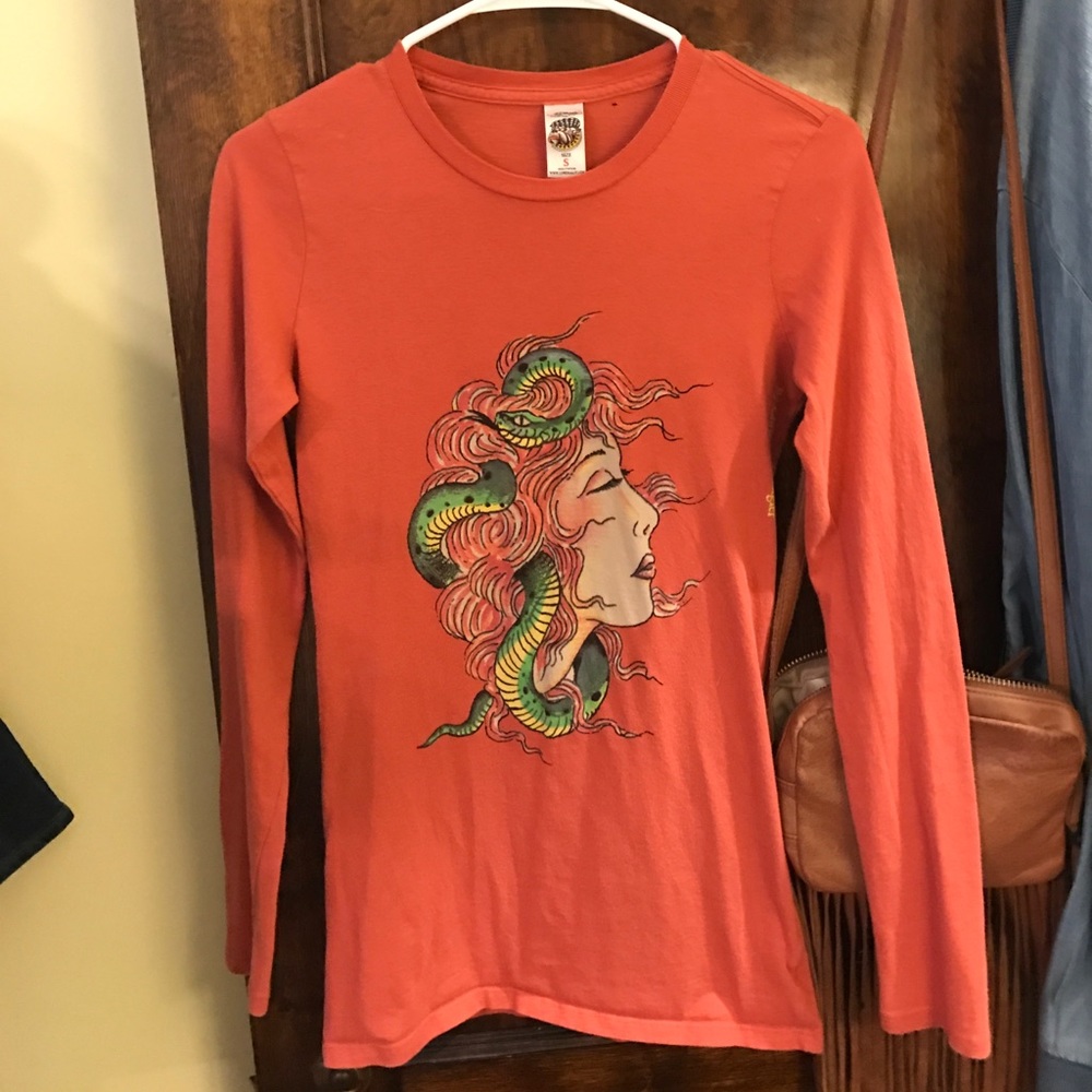 ED HARDY LONG SLEEVE GRAPHIC