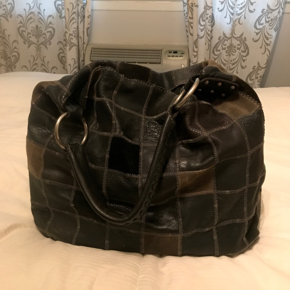 Lucky patch hobo bag