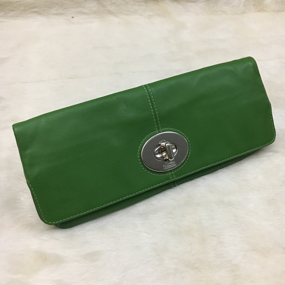 {NWOT} Coach Fold-over Clutch