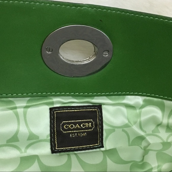 {NWOT} Coach Fold-over Clutch - Picture 7 of 8