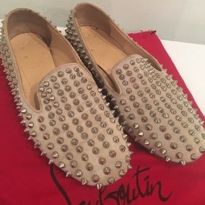 Christian Louboutin Rolling Spikes Loafers