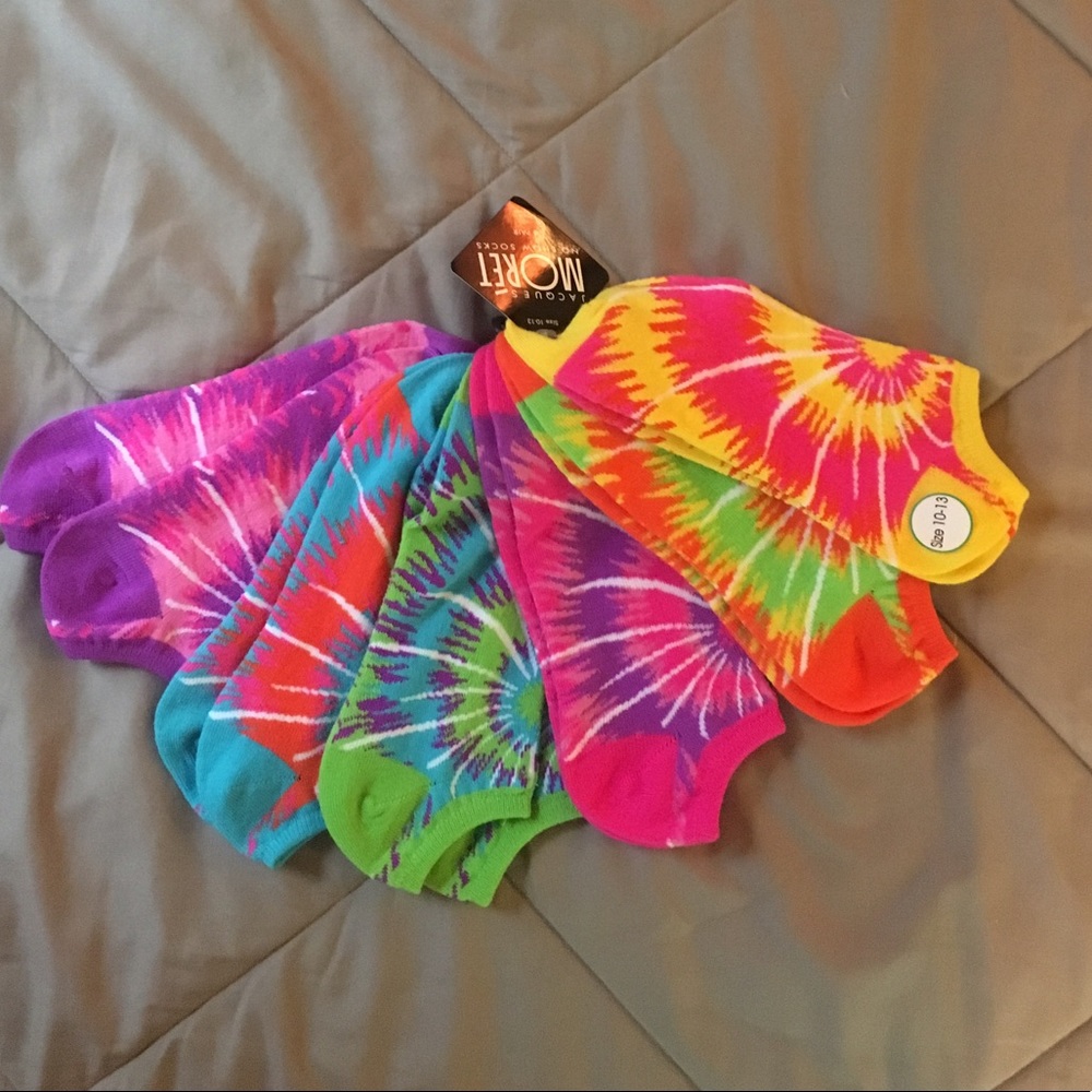Tie dye socks