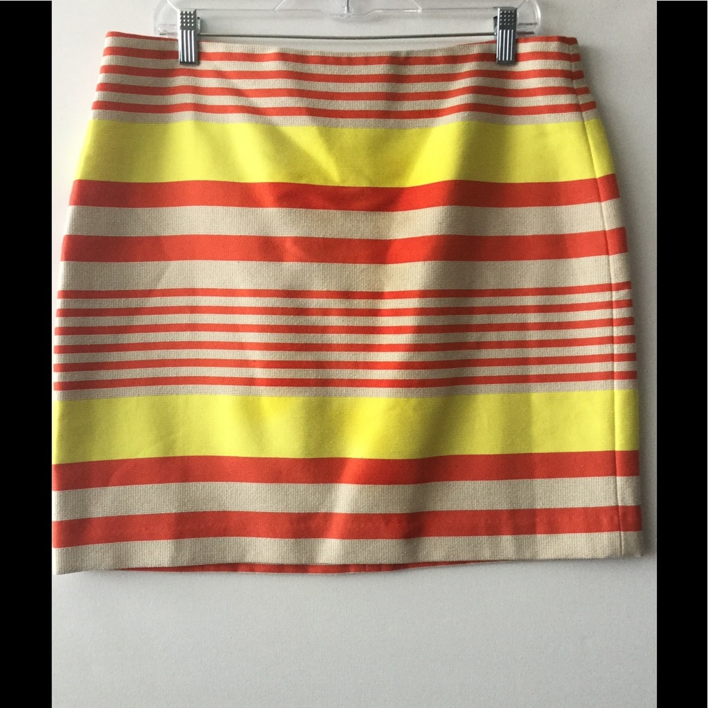 Yellow and orange skirt