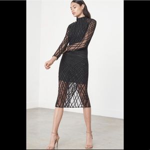lavish alice Dresses - Lavish Alice cross hatch sequin dress UK 6 US XS lavish alice Dresses - Lavish Alice cross hatch sequin dress UK 6 US XS