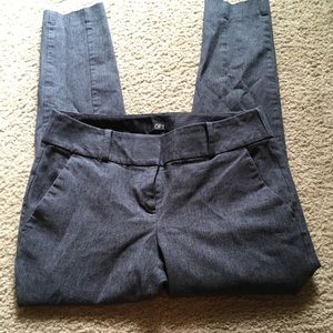Anne Taylor LOFT grey slacks size 0 - Julie skinny