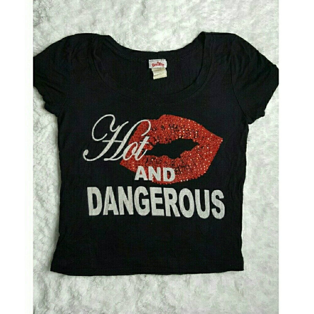 Women's Crop Top Hot And Dangerous