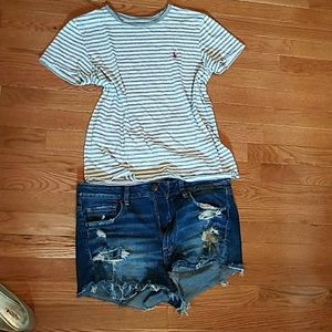 American Eagle Super Stretch hi rise shortie