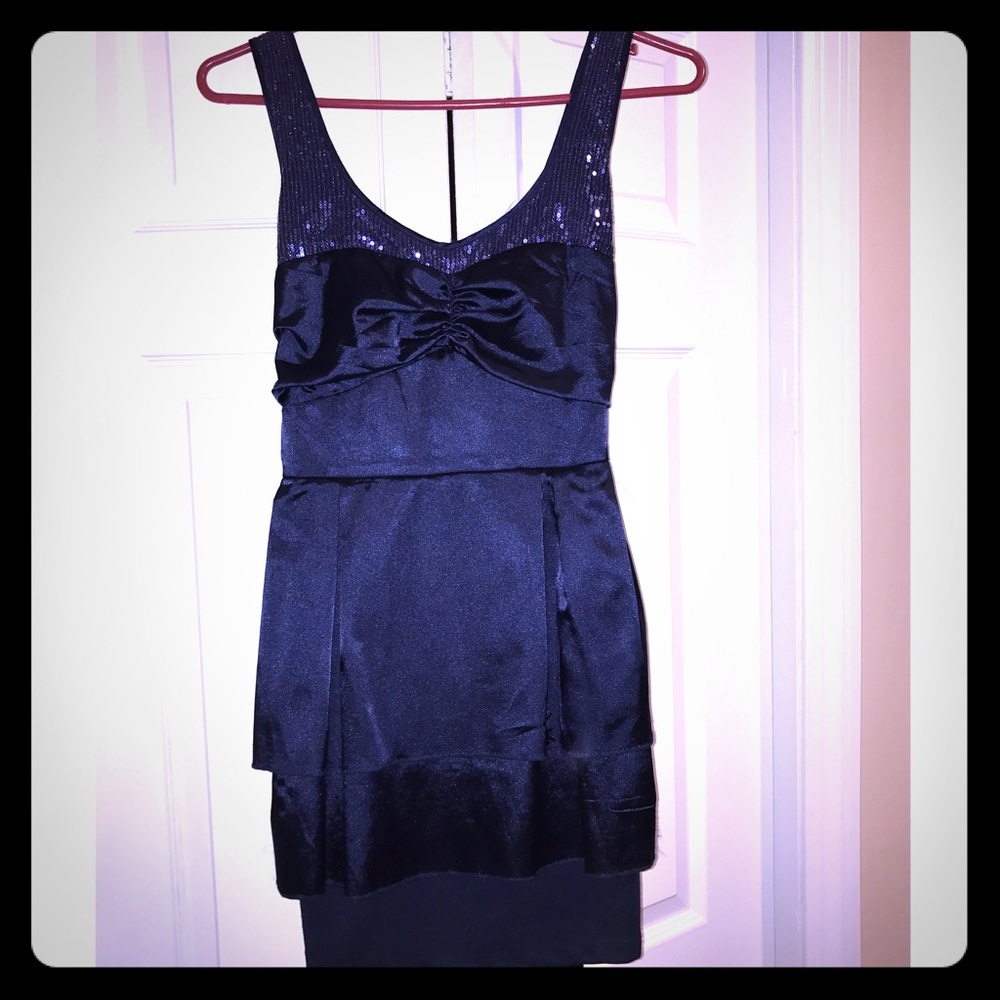 Navy Cocktail Dress