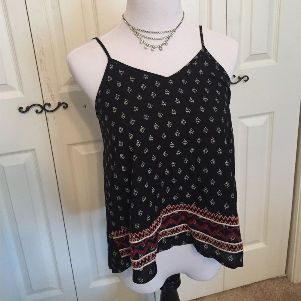 Embroidered Detail Top