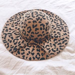 Leopard Hat // 100% Wool