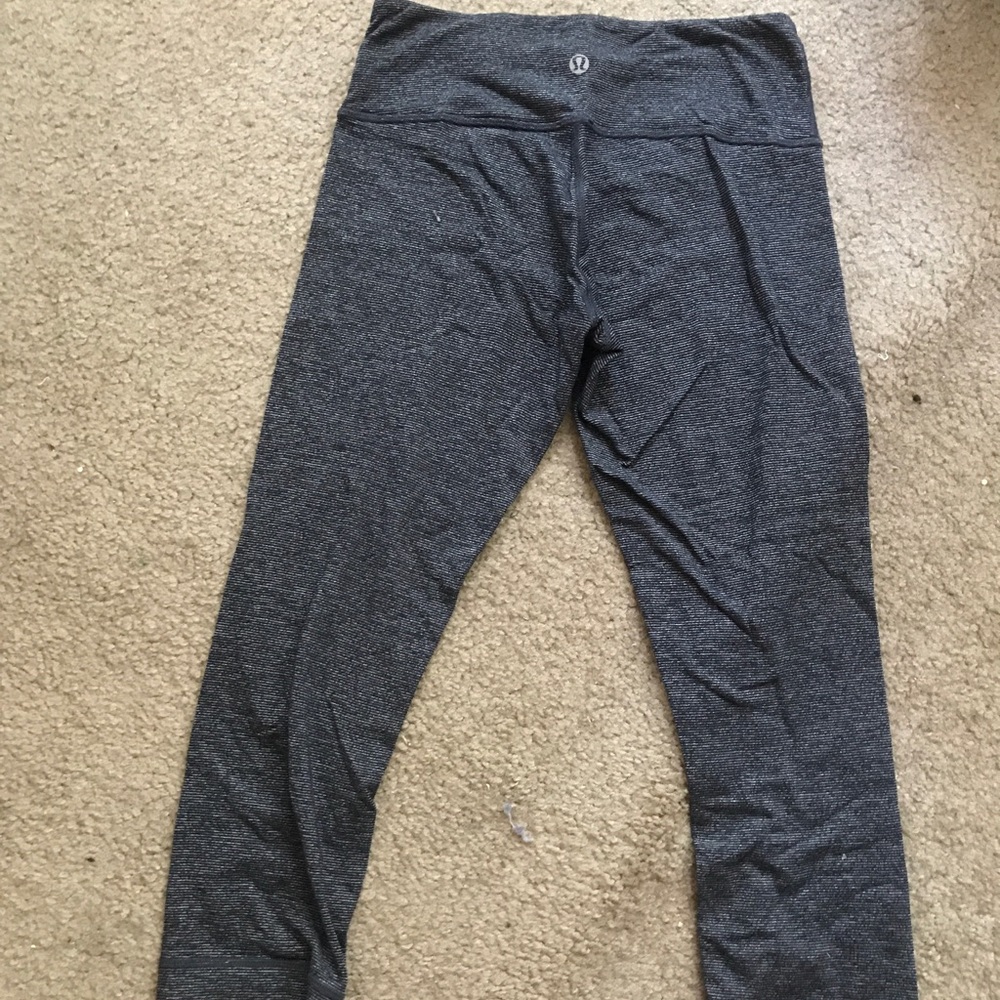Lululemon wunder under cropped leggings