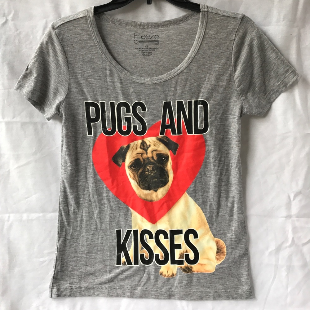 Freeze PUG T-shirt, xs, polyester, rayon