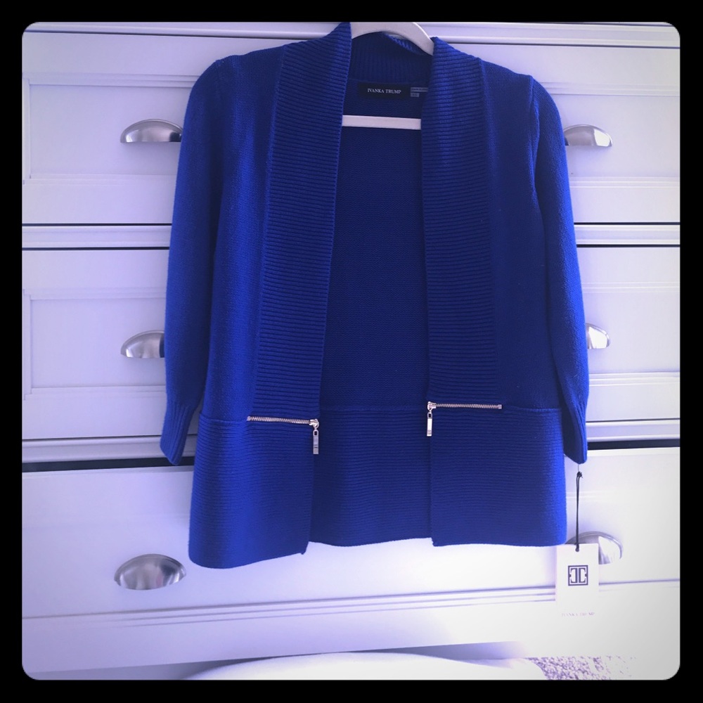 Ivanka Trump 3/4 sleeve cardigan XS NWT