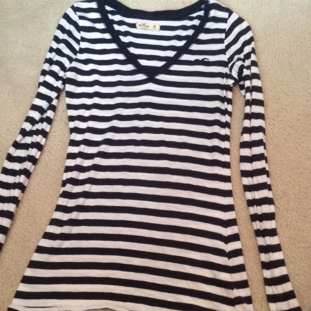 Black/white striped shirt  and/or pink/white shirt
