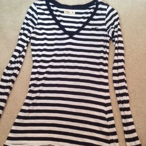 Black/white striped shirt  and/or pink/white shirt