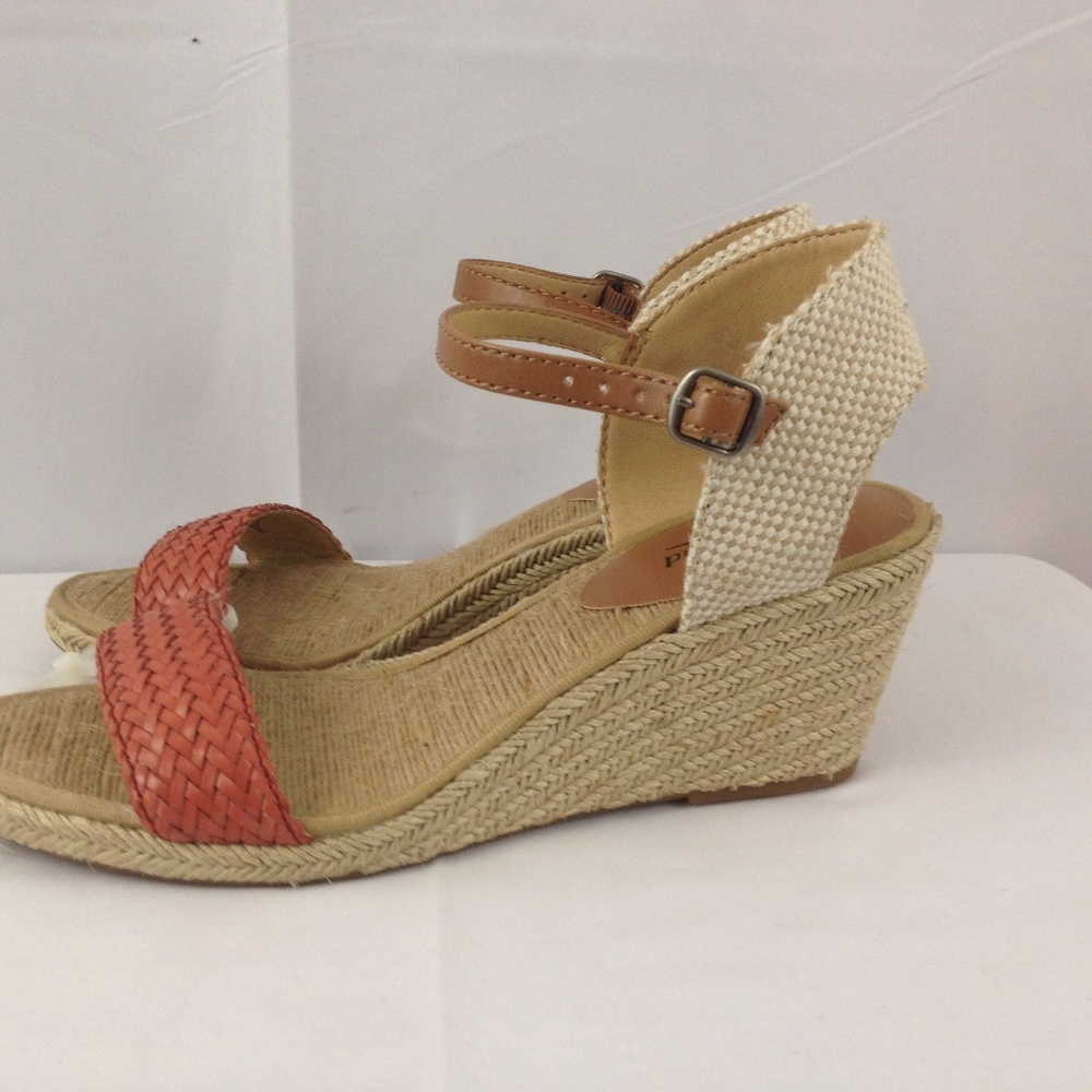 Lucky Brand Kavelli 2 Platform Wedge Sandals SZ 8