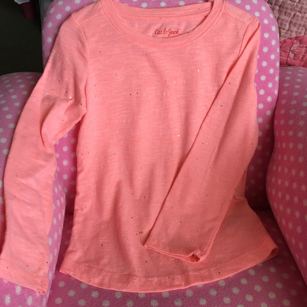 Long sleeve little girl shirt
