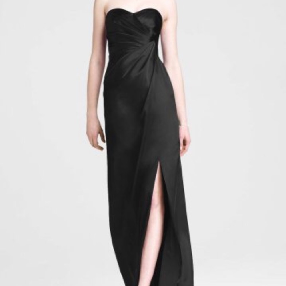 David's Bridal Strapless Dress F44447