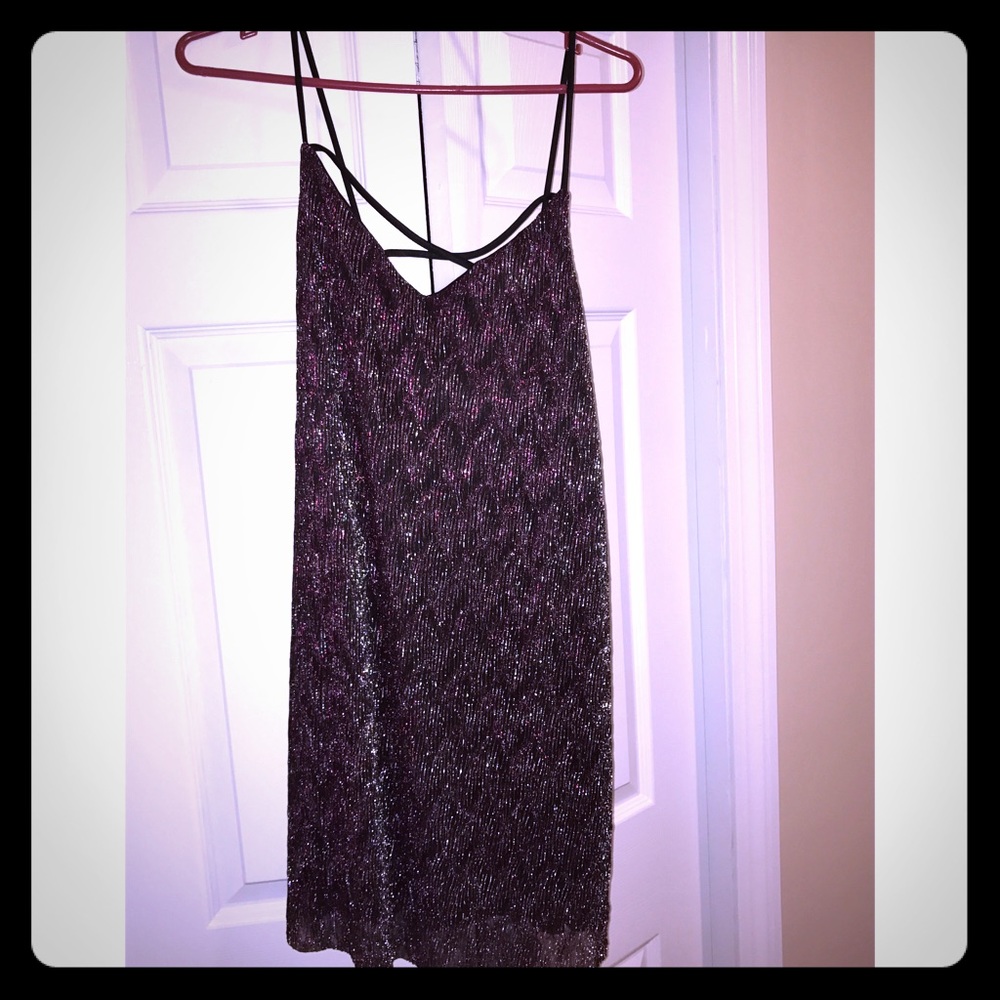Purple Shift Dress